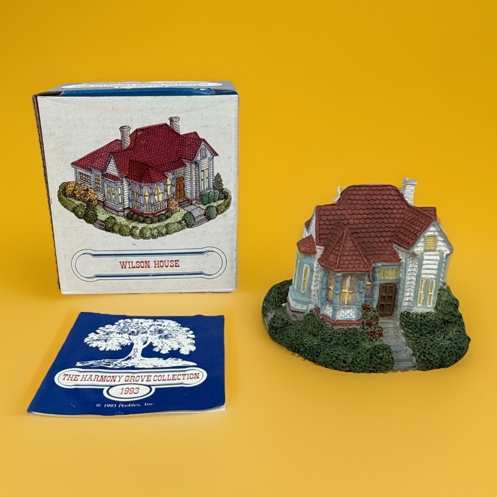 Harmony Grove Collection 1992 Wilson House PS09 Miniature Village Peebles Inc